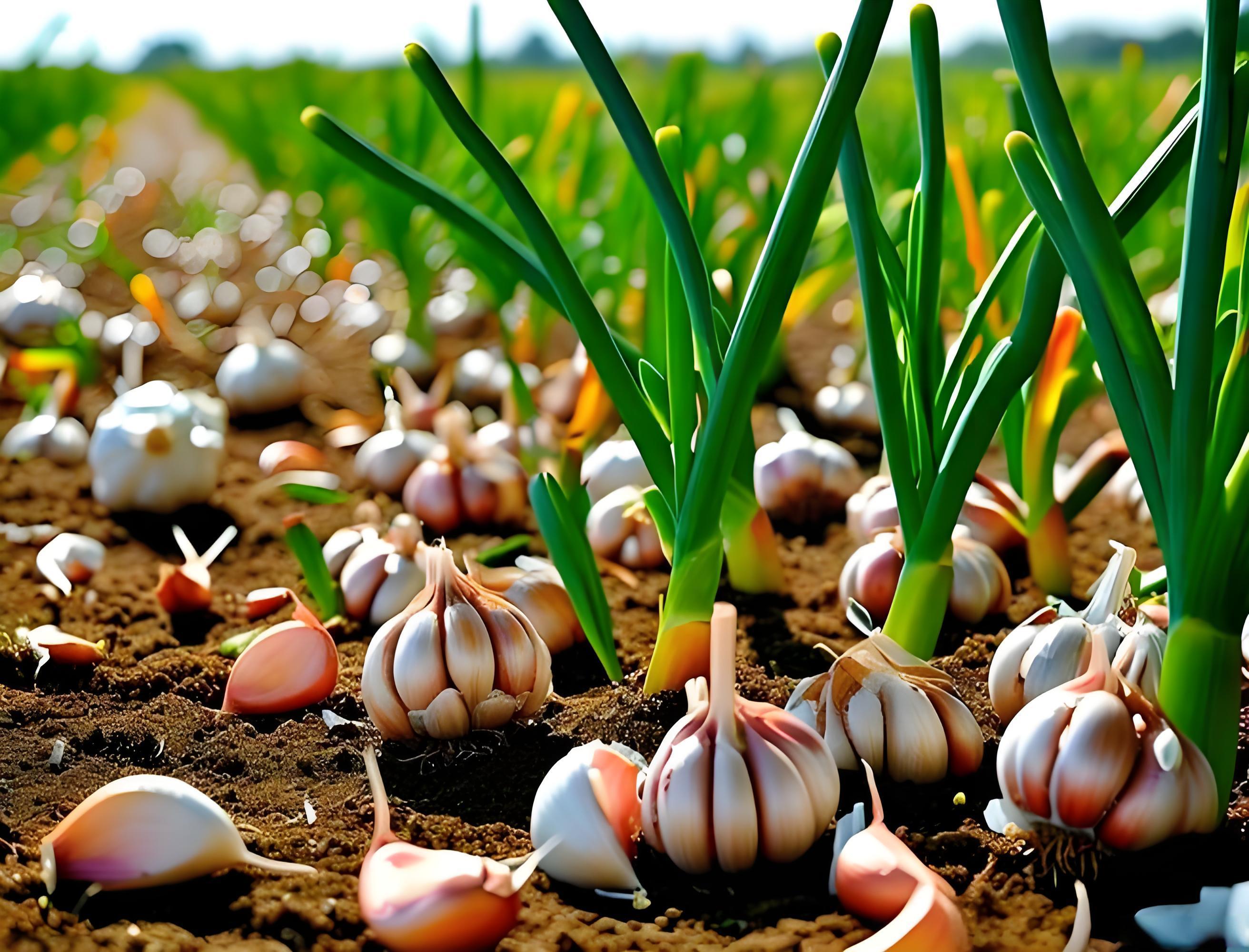 大蒜施什么肥长的粗壮