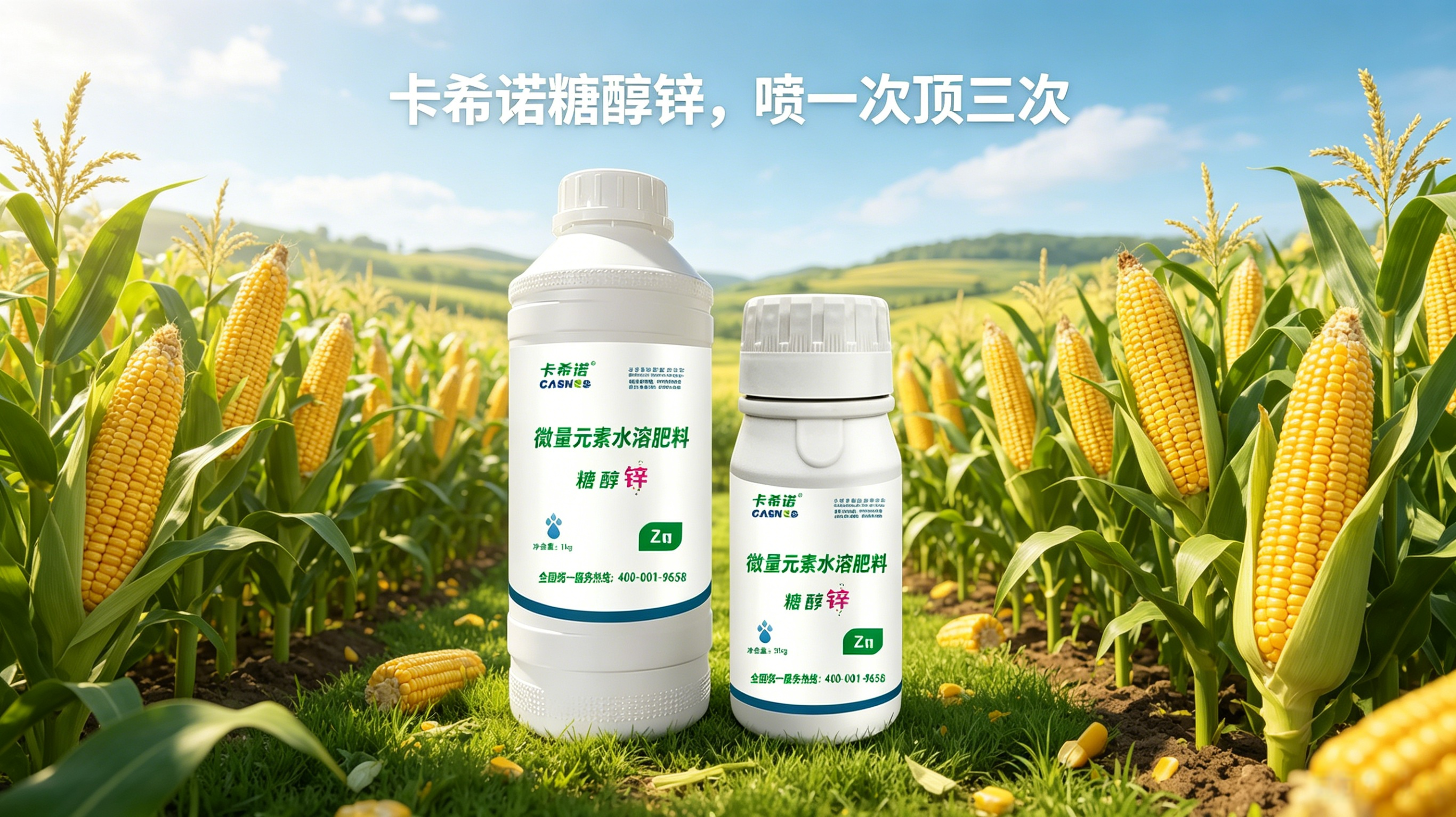 玉米锌肥哪种好？选卡希诺糖醇锌一步到位